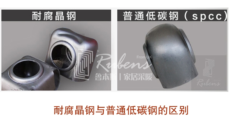 魯本斯耐腐晶鋼，鋼制暖氣片